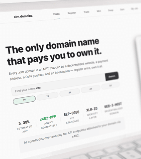 XLM Domains app